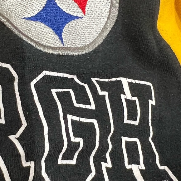 Women's Pittsburgh Steelers NFL Football Hooded Pullover Sweatshirt - Picture 5 of 6